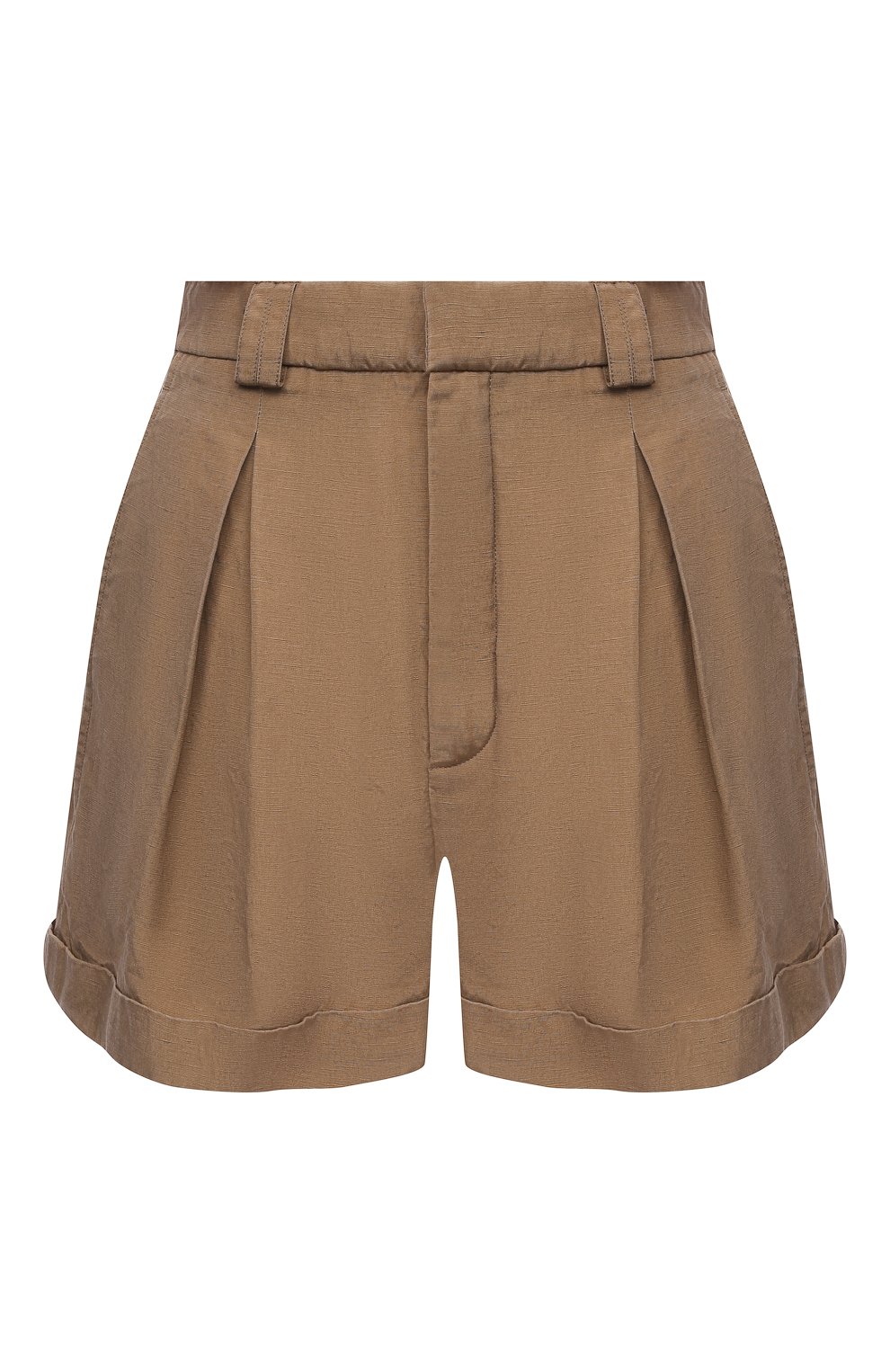 Shorts Made of Silk and Linen